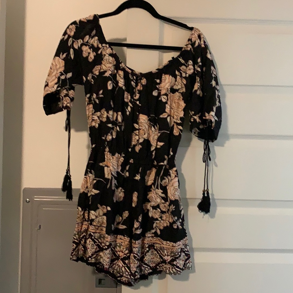 Off the shoulder romper